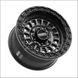 Sicario Beadlock | Satin Black w/ Gloss Ring - 15x8 | 0mm/4 + 4 | 4x136/4x137 | 78902 (Can-Am / Honda)