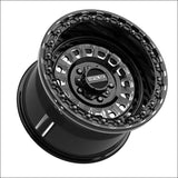 Sicario R Beadlock | Gloss Black Contrast Cut - 15x10 | +0mm/5 + 5 | 5x4.5 | 78918 (Polaris 5-Lug / Segway Super