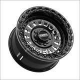 Sicario R Beadlock | Gloss Black Contrast Cut - 15x8 | +0mm/4 + 4 | 5x4.5 | 78906 (Polaris 5-Lug / Segway Super Villain