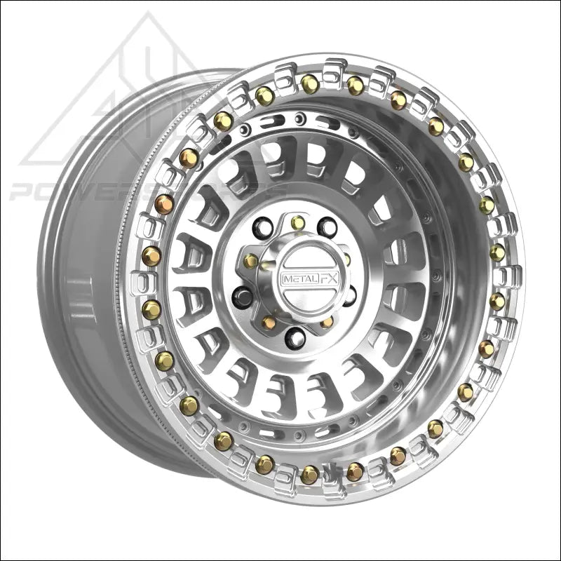Sicario R Beadlock | Gloss Silver Machined