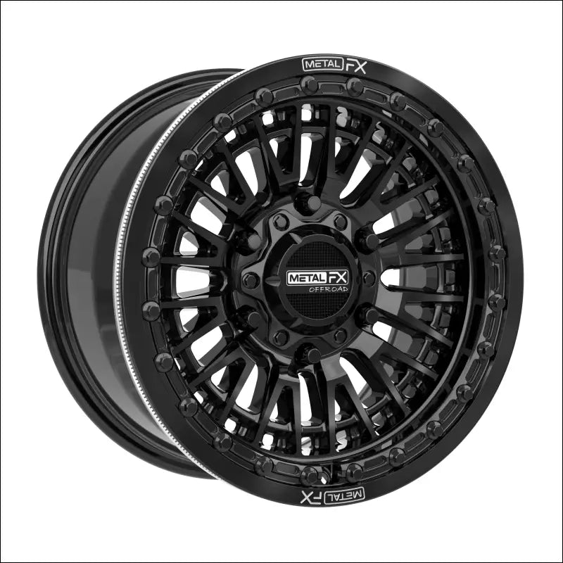 Slayer 6R Beadlock | Gloss Black - 15x8 | +25mm/5 + 3 | 6x5.5 | 98680 (Maverick R) - Wheels