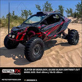 Slayer 6R Beadlock | Gloss Black Contrast Cut - Wheels