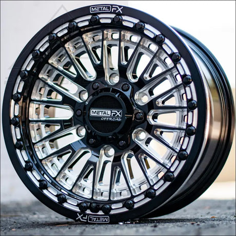 Slayer 6R Beadlock | Gloss Black Contrast Cut - Wheels
