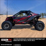 Slayer 6R Beadlock | Gloss Black Contrast Cut - Wheels