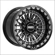 Slayer 6R Beadlock | Gloss Black Contrast Cut - Wheels