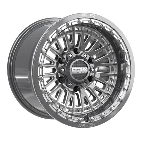 Slayer 6R Beadlock | Gunmetal Contrast Cut - 15x10 | +25mm/6 + 4 | 6x5.5 | 98692 (Maverick R)
