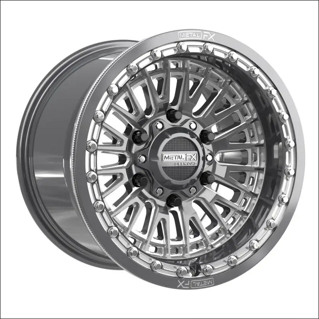 Slayer 6R Beadlock | Gunmetal Contrast Cut - 15x10 | +25mm/6 + 4 | 6x5.5 | 98692 (Maverick R) - Wheels