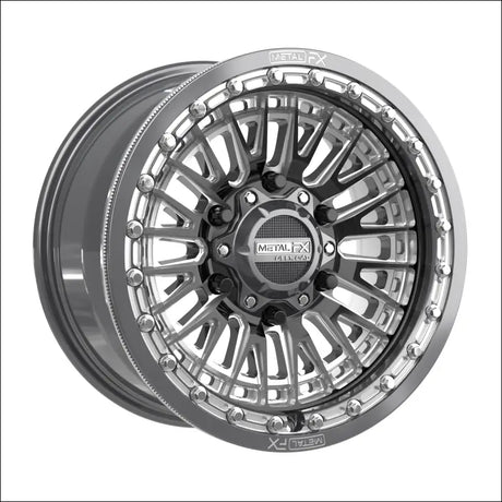 Slayer 6R Beadlock | Gunmetal Contrast Cut - 15x8 | +25mm/5 + 3 | 6x5.5 | 98682 (Maverick R)