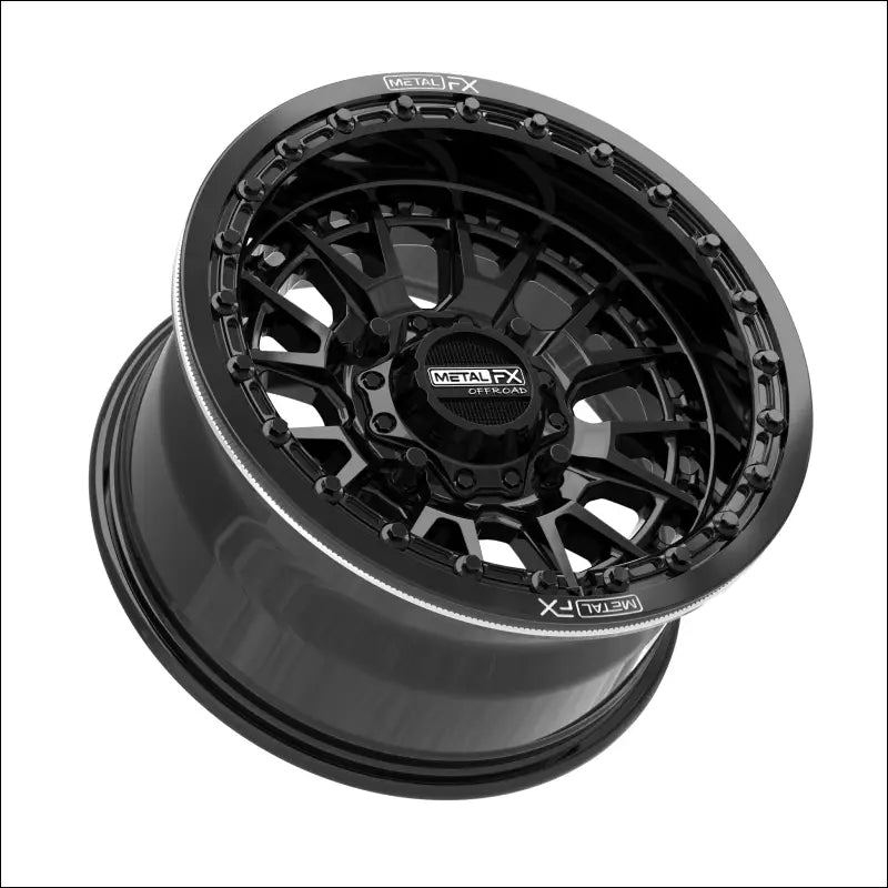 Slayer Beadlock | Gloss Black - 15x8 | 0mm/4 + 4 | 4x136/4x137 | 98640 (Can-Am / Honda)