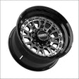 Slayer Non-Beadlock | Gloss Black Contrast Cut - 15x8 | 0mm/4 + 4 | 4x136/4x137 | 98701 (Can-Am / Honda)