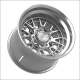 Slayer Non-Beadlock | Gloss Silver Machined - 15x10 | 0mm/5 + 5 | 4x156 | 98711 (Kawasaki / Polaris / Yamaha 2019+