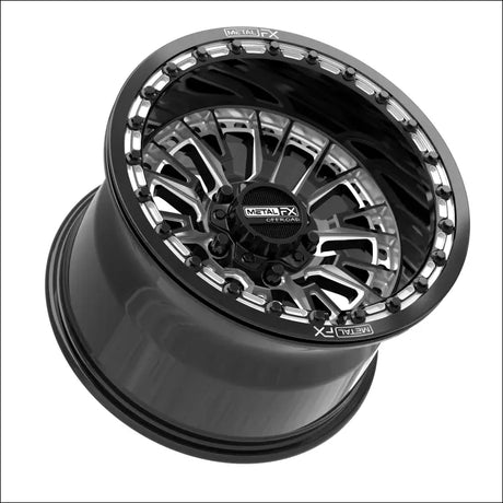 Slayer R Beadlock | Gloss Black Contrast Cut - 15x10 | +0mm/5 + 5 | 5x4.5 | 98671 - Wheels