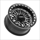 Slayer R Beadlock | Gloss Black Contrast Cut - 15x8 | +0mm/4 + 4 | 5x4.5 | 98661 - Wheels