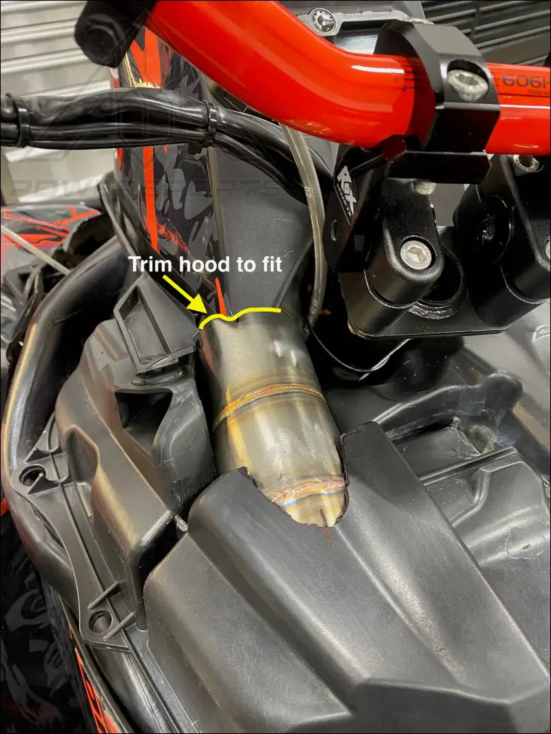 SLG Big Shot Intake/Snorkel DIY Kit For 2012-2024 G2 CanAm Renegade 570-650-800-850-1000