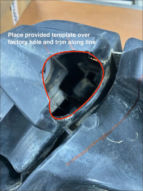 SLG Big Shot Intake/Snorkel DIY Kit For 2012-2024 G2 CanAm Renegade 570-650-800-850-1000 - Intake