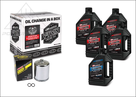 SPORTSTER SYNTHETIC 20W-50 (’86-CURRENT ENG) - Oil Change Kit