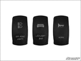 SuperATV 12V / 20A Off-Road Rocker Switches - Turn Signal Kit