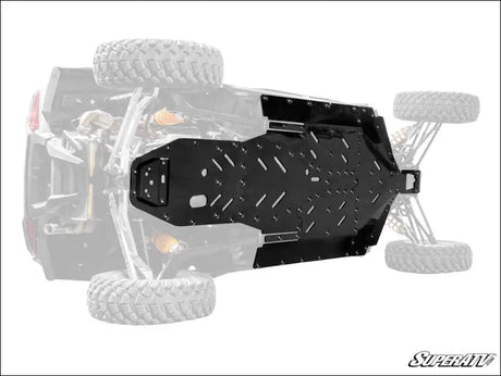 SuperATV 2024 Polaris RZR XP 4 Full Skid Plate - Plates