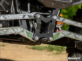 SuperATV 2024 + Polaris RZR XP High Clearance Billet Radius Arms - Rods