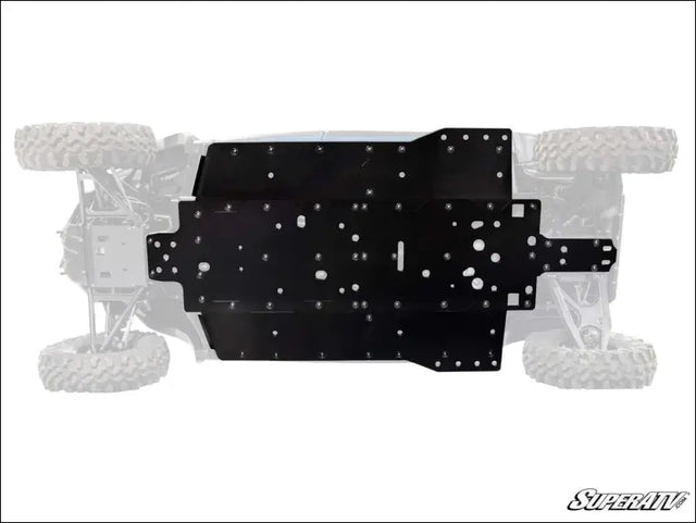 SuperATV 25+ Yamaha Wolverine RMAX4 Full Skid Plate - Plates