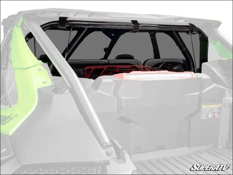 SuperATV ’26+ Kawasaki Teryx H2 Rear Windshield - Windshields