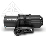 SuperATV Black Ops 3500 Synthetic Rope Winch & Wireless Remote
