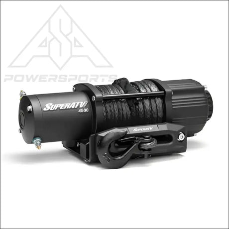SuperATV Black Ops 4500 Synthetic Rope Winch & Wireless Remote
