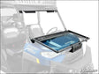 SuperATV Bobcat UV34 Flip Down Glass Windshield - Driver & Passenger Side Wipers