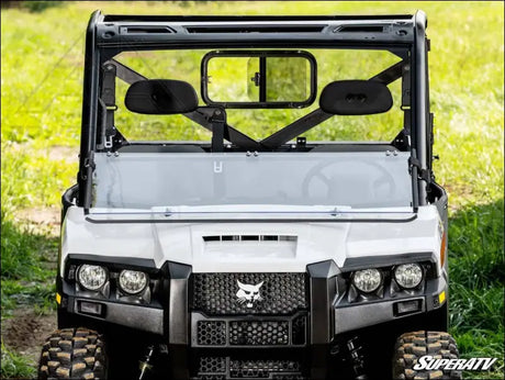 SuperATV Bobcat UV34 Scratch Resistant Flip Down Windshield