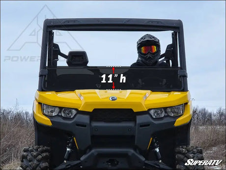 SuperATV Can-Am Defender Half Windshield