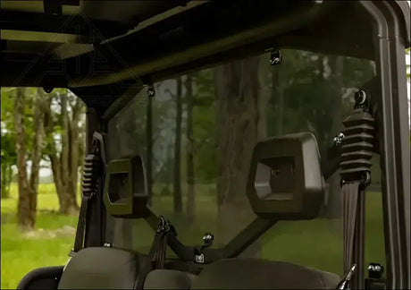 SuperATV Can-Am Defender Rear Windshields - Tinted - Windshield