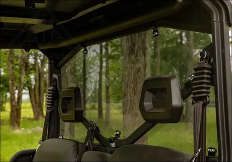 SuperATV Can-Am Defender Rear Windshields - Tinted - Windshield