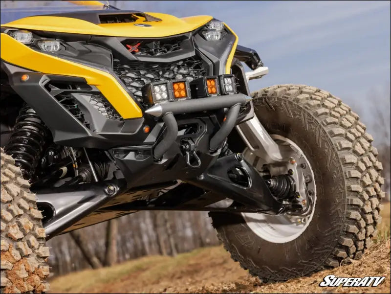 SuperATV Can-Am Maverick R Front Bumper - Yes 4 Clear / No thank you - Bumpers