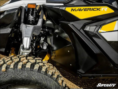 SuperATV Can-Am Maverick R Front Inner Fender Guards - Flares