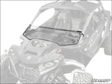SuperATV Can-Am Maverick R Scratch-Resistant Half Windshield