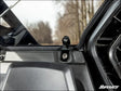 SuperATV Can-Am Maverick R Scratch-Resistant Rear Windshield - Standard Polycarbonate - Light Tint