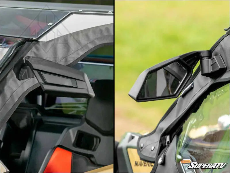 SuperATV Can-Am Maverick X3 Max Primal Soft Cab Enclosure Upper Doors - Enclosures