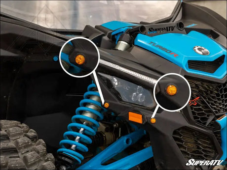 SuperATV Can-Am Maverick X3 Plug and Play Turn Signal Kit