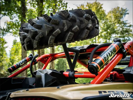 SuperATV Can-Am Maverick X3 Spare Tire Carrier - Bumpers