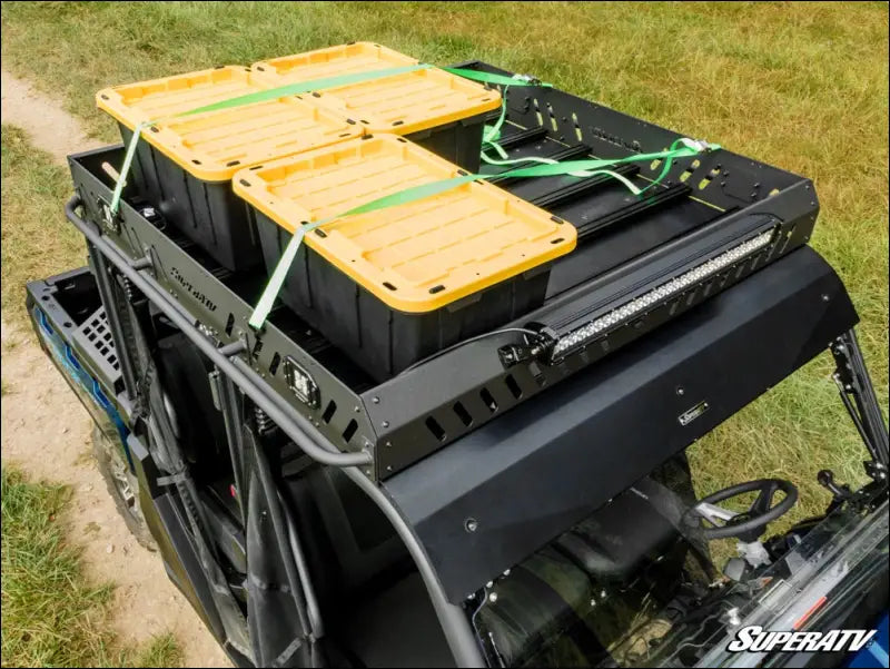 SuperATV CFmoto Uforce 1000 XL Outfitter Roof Rack - Yes Qty 4 / No thank you / I already have a SATV Aluminum - Cargo