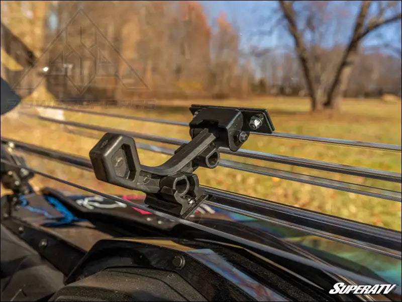 SuperATV CFMOTO UForce 800 Scratch-Resistant Flip Windshield