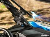 SuperATV CFMoto ZForce 800 Trail Scratch-Resistant Flip Windshield