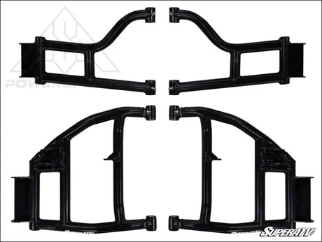SuperATV Honda Pioneer 1000 High Clearance 1.5’’ Offset Rear A-Arms