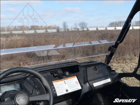 SuperATV Honda Pioneer 1000 Scratch Resistant Half Windshield