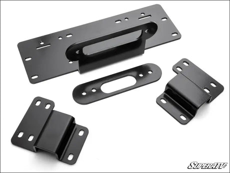 SuperATV Honda Pioneer 500 Winch Mounting Plate
