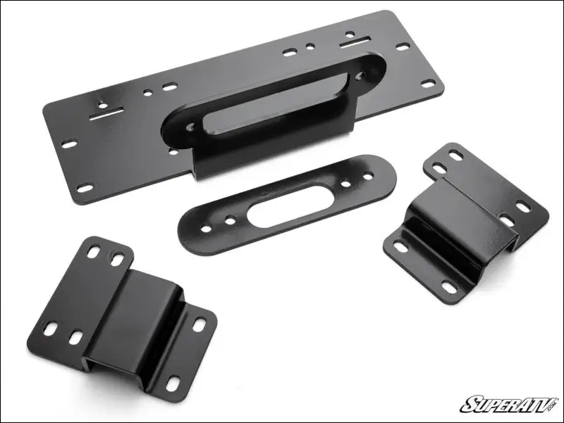 SuperATV Honda Pioneer 520 Winch Mounting Plate