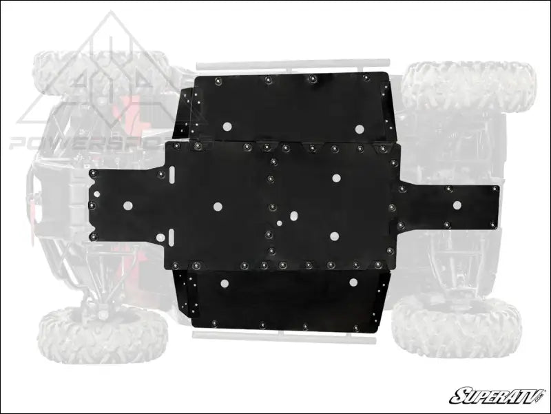 SuperATV Honda Pioneer 700-4 Full Skid Plate - Plates