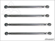 SuperATV Honda Talon 1000R Billet Aluminum Radius Arms - Rods