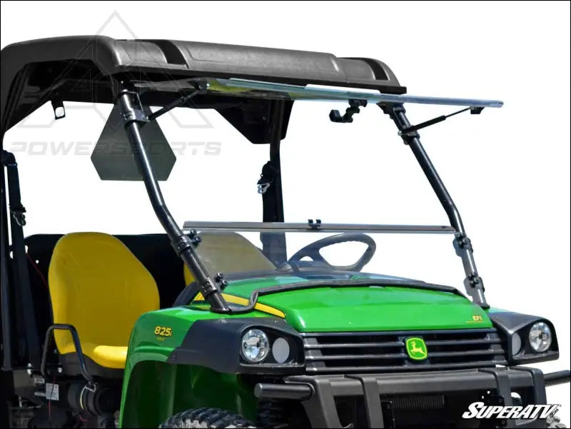 SuperATV John Deere Gator Scratch Resistant Flip Windshield