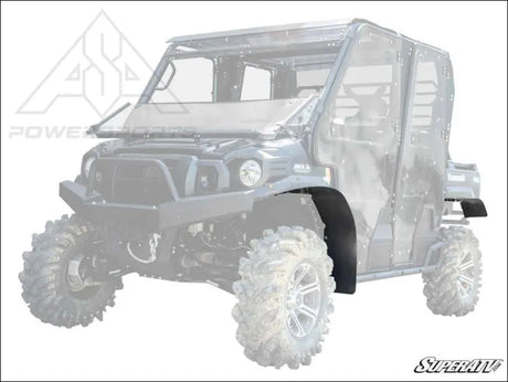 SuperATV Kawasaki Mule Pro Low Profile Fender Flares